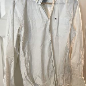 Men’s Tommy Hilfiger white dress shirt
